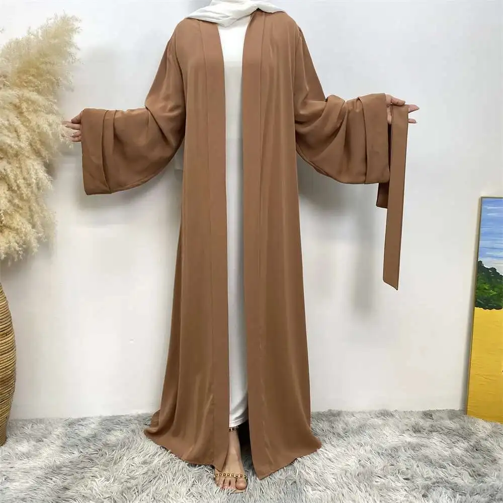 Dubai Neat Color Lace Up Cardigan with Pocket Dress 1993 2025 Muslim Long Dress Robe Abaya Ramadan Dubai Luxury Islam Elegant
Dubai Neat Color Lace Up Cardigan with Pocket Dress 1993 2025 Muslim Long Dress Robe Abaya Ramadan Dubai Luxury Islam Elegant