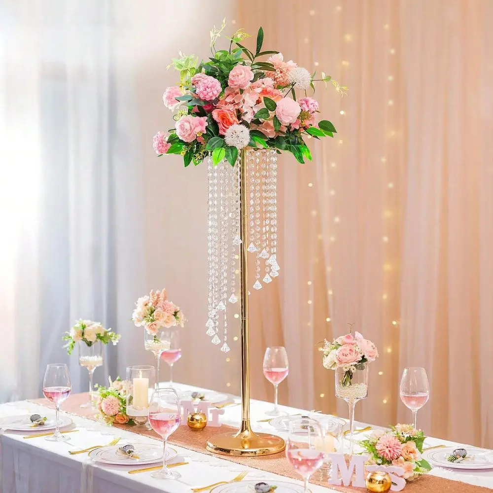 10pcs 35.4inch Tall Wedding Centerpieces Vases Crystal Flower Vase Metal Flowers Stand For Party Tables Decorations Elegant Bul
10pcs 35.4inch Tall Wedding Centerpieces Vases Crystal Flower Vase Metal Flowers Stand For Party Tables Decorations Elegant Bul