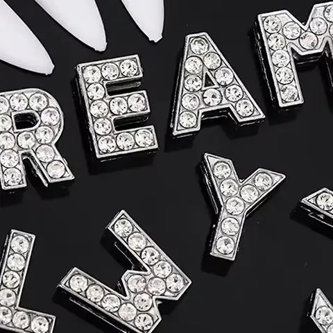 26Pcs Charm Rhinestone English Letter DIY Nail Decoration FCartoon Letter Nail Art ashion DIY Manicure Decorations Accessories
26Pcs Charm Rhinestone English Letter DIY Nail Decoration FCartoon Letter Nail Art ashion DIY Manicure Decorations Accessories