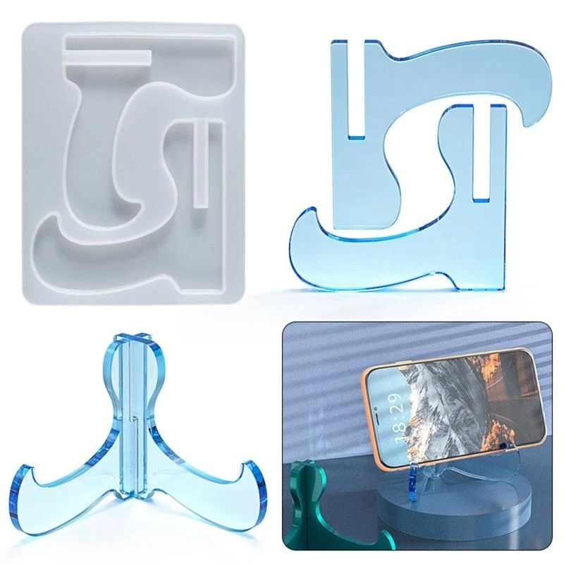 F92D Silicone Phone Rack Moulds Photo Frame Holder Mould Perfect for DIY Hand-Making
F92D Silicone Phone Rack Moulds Photo Frame Holder Mould Perfect for DIY Hand-Making