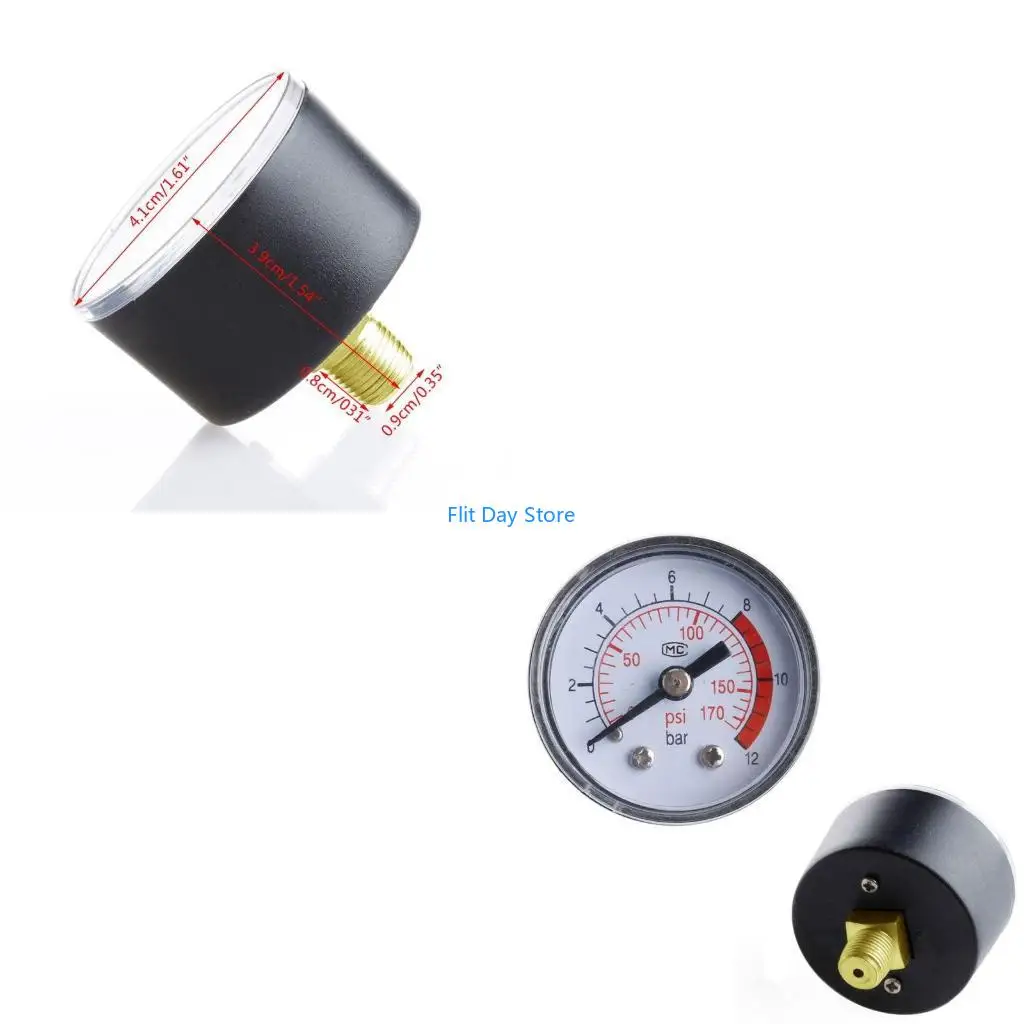 F92C Upgrades Y40-01 Pressure Gauges Pressure Meter Precisions Measurement Ranges of 0-12 Bar / 0-170 for Best Performances
F92C Upgrades Y40-01 Pressure Gauges Pressure Meter Precisions Measurement Ranges of 0-12 Bar / 0-170 for Best Performances