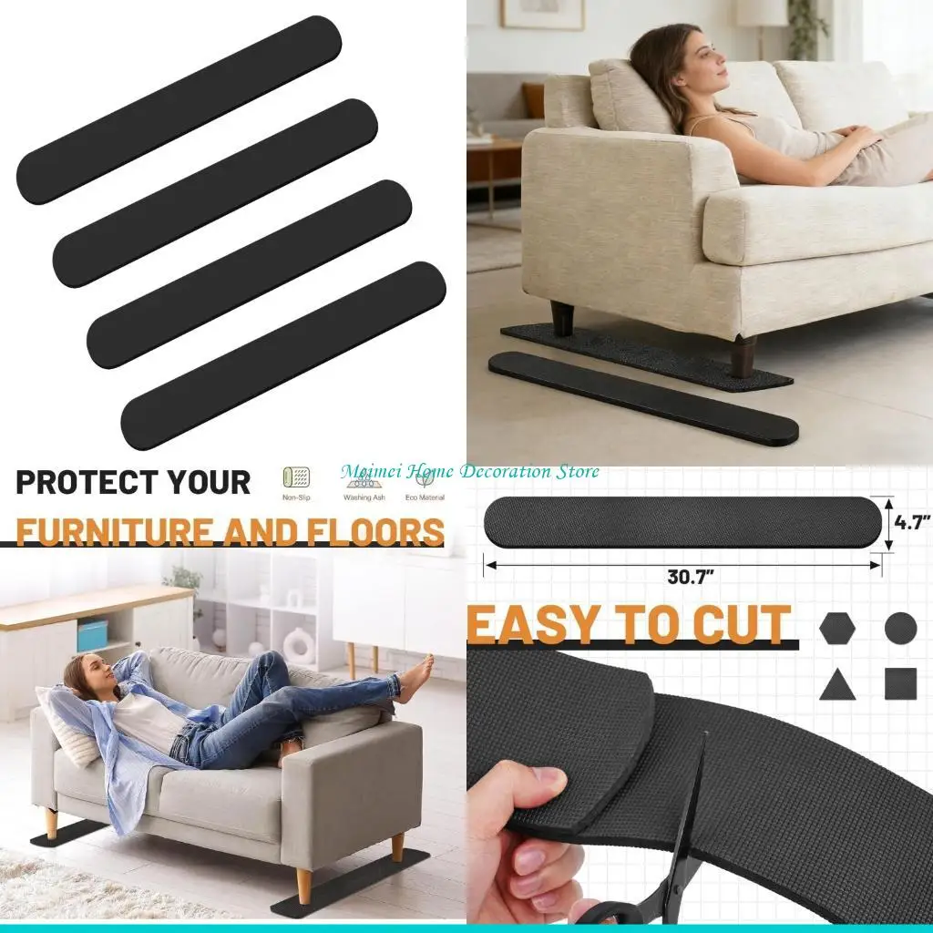 H7BF 4lots Universals Furniture Pad with Antislip for Sofas Chairs Recliners Without Residues Durability Rubber Materials
H7BF 4lots Universals Furniture Pad with Antislip for Sofas Chairs Recliners Without Residues Durability Rubber Materials