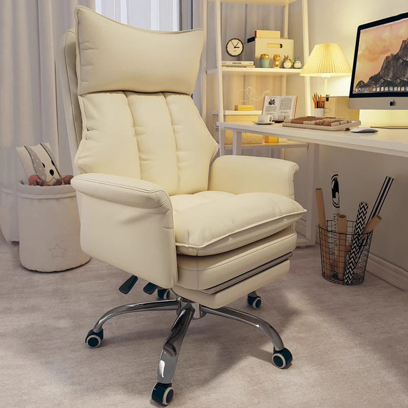Design Designer Office Chair Neck Pillow Luxury Modern Ergonomic Office Chair Study White Modern Cadeira De Escritorio Furniture
Design Designer Office Chair Neck Pillow Luxury Modern Ergonomic Office Chair Study White Modern Cadeira De Escritorio Furniture