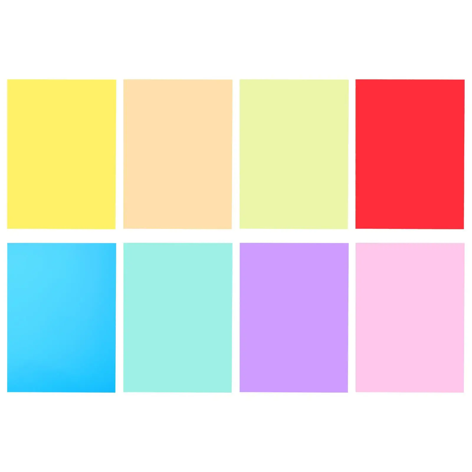 8 Pcs Pvc Sheet Reading Films Color Translucent Matte Pp Sheets Scratch-resistant
8 Pcs Pvc Sheet Reading Films Color Translucent Matte Pp Sheets Scratch-resistant
