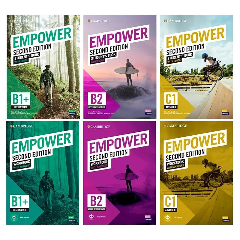Cambridge English Empower Second Edition B1+ B2 C1 Student's Book Workbook with EBook Answers English Original Import
Cambridge English Empower Second Edition B1+ B2 C1 Student's Book Workbook with EBook Answers English Original Import