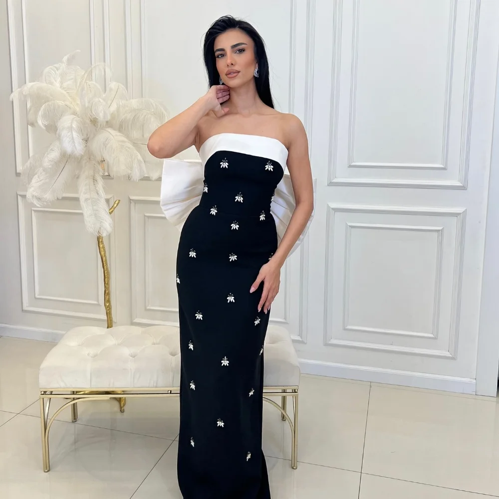 Customized Classic Jersey Sequined Ruched A-line Strapless Long Dresses Homecoming Dresses Exquisite Modern Style Pastrol Unisex
Customized Classic Jersey Sequined Ruched A-line Strapless Long Dresses Homecoming Dresses Exquisite Modern Style Pastrol Unisex