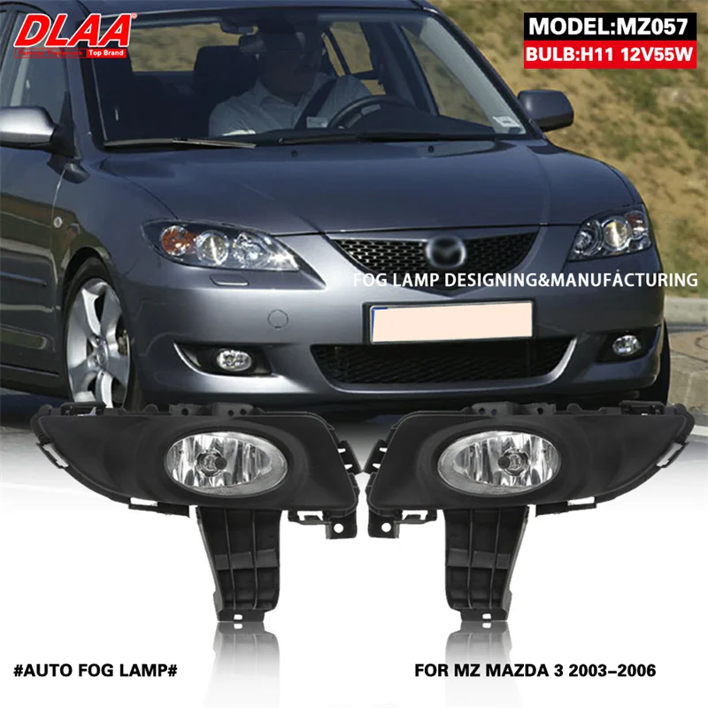 Front Bumper Fog Light With Bulb Fog Lamp Assembly Fit For Mazda 3 M3 2003 2004 2005 2006 2007 2008-2010 BS1C-51-690 For Car
Front Bumper Fog Light With Bulb Fog Lamp Assembly Fit For Mazda 3 M3 2003 2004 2005 2006 2007 2008-2010 BS1C-51-690 For Car