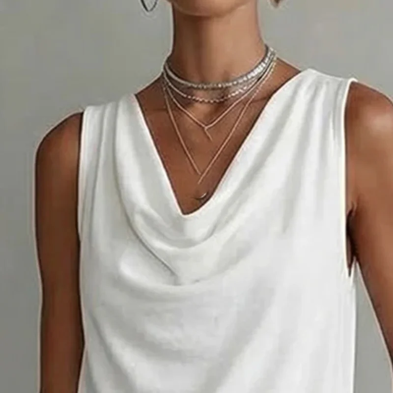 Solid Color Dress Women Sleeveless Dress Simple Style Mini Tank Dress Casual Travel Vacation Sundress with Pockets
Solid Color Dress Women Sleeveless Dress Simple Style Mini Tank Dress Casual Travel Vacation Sundress with Pockets