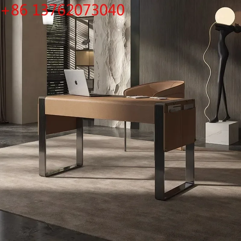 Modern 120x60x75 140x60x75 cm saddle leather Computer desk Motion Room desks office table gaming desk Office Furniture
Modern 120x60x75 140x60x75 cm saddle leather Computer desk Motion Room desks office table gaming desk Office Furniture