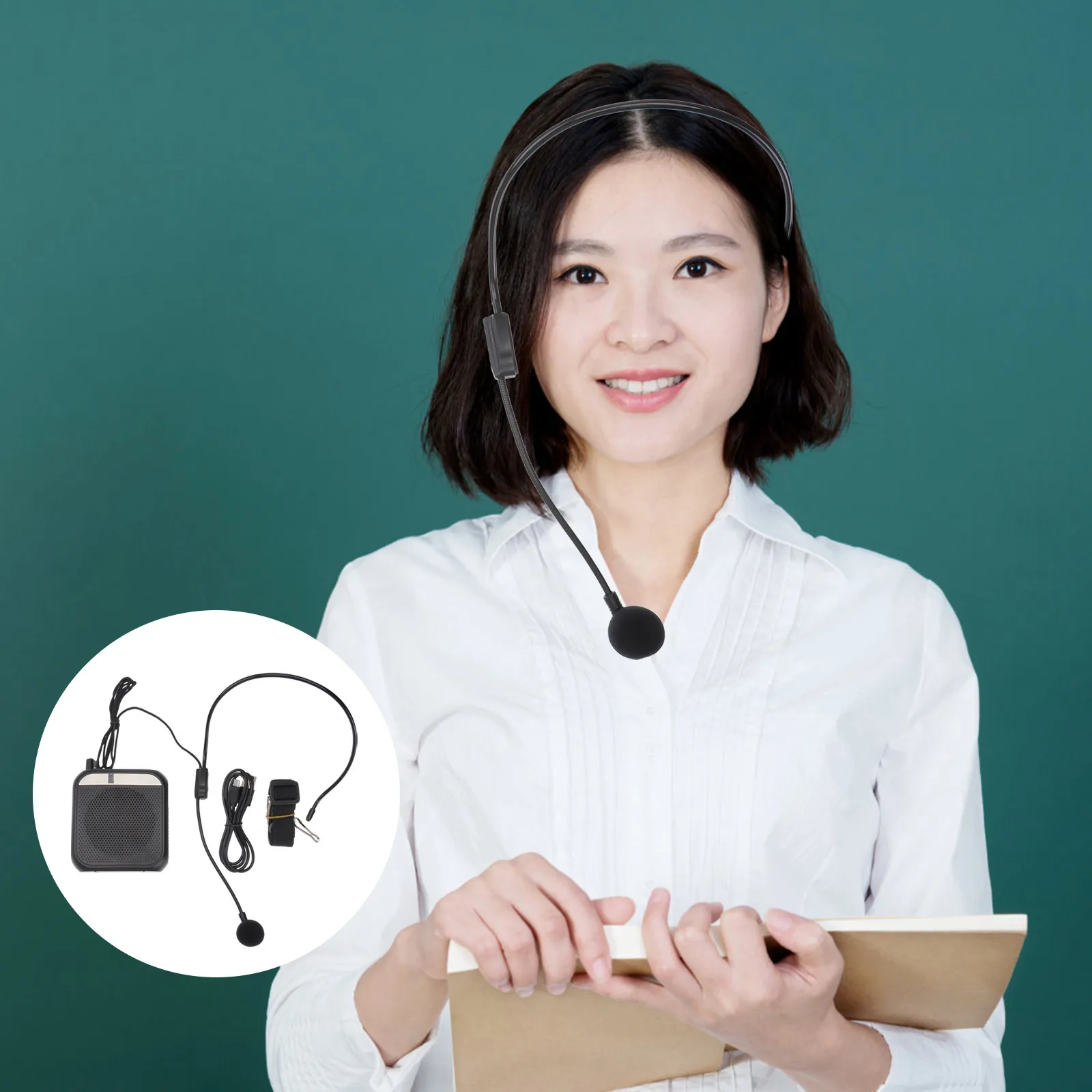 1pc Portable Voice Amplifier Ear Microphone With 2200Mah Loop Card Support Belt Clip Lightweight Sound Speaker For
1pc Portable Voice Amplifier Ear Microphone With 2200Mah Loop Card Support Belt Clip Lightweight Sound Speaker For