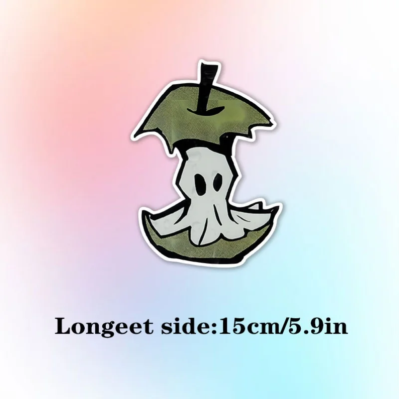 Ghost-themed umbrella head helmet sticker, perfect for decorating laptops
Ghost-themed umbrella head helmet sticker, perfect for decorating laptops