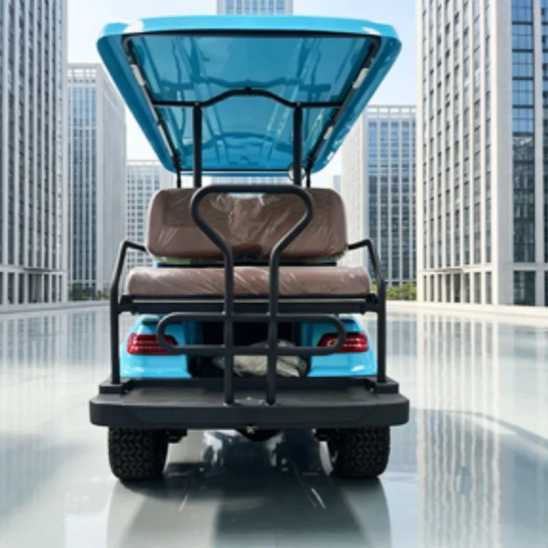 New Export Golf Course Club 4 Seater 72V Lithium Battery 5KW Motor Electric Golf Cart With Folding Windshield Free Custom Color
New Export Golf Course Club 4 Seater 72V Lithium Battery 5KW Motor Electric Golf Cart With Folding Windshield Free Custom Color