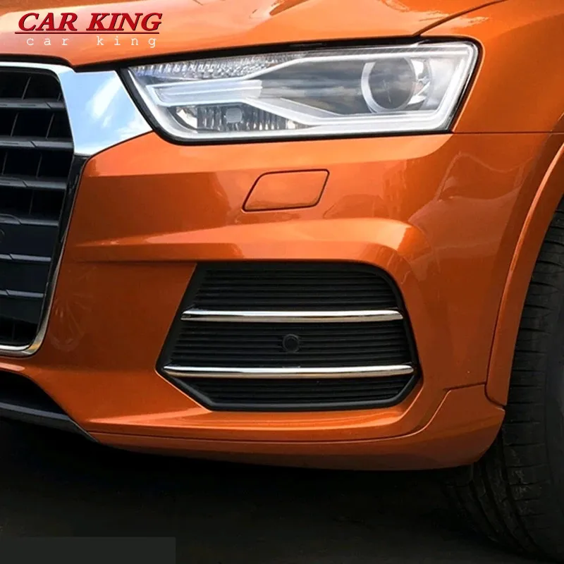 For Audi Q3 2016 2017 ABS Chrome Styling Car Front Fog Lamp Decorative Trim Strip Exterior Accessories Modified Stickers 4pcs
For Audi Q3 2016 2017 ABS Chrome Styling Car Front Fog Lamp Decorative Trim Strip Exterior Accessories Modified Stickers 4pcs
