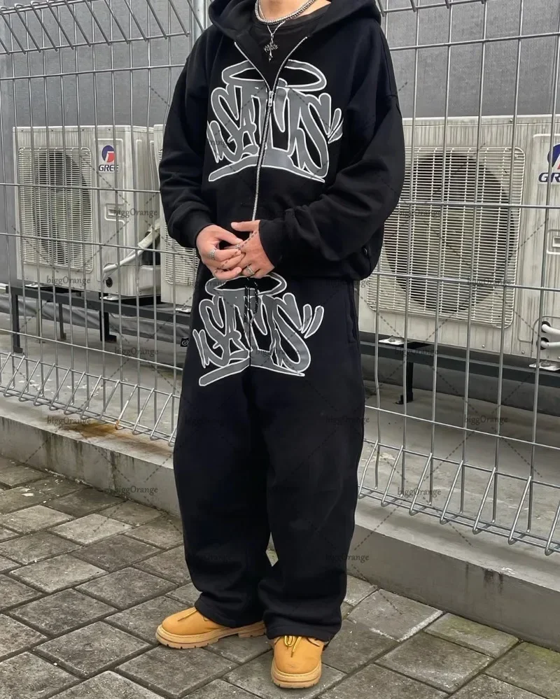Y2k High Street Tide Fashion Casual Loose Retro Printed Oversized Hoodie Men Gothic American Streetwear Pants Women
Y2k High Street Tide Fashion Casual Loose Retro Printed Oversized Hoodie Men Gothic American Streetwear Pants Women