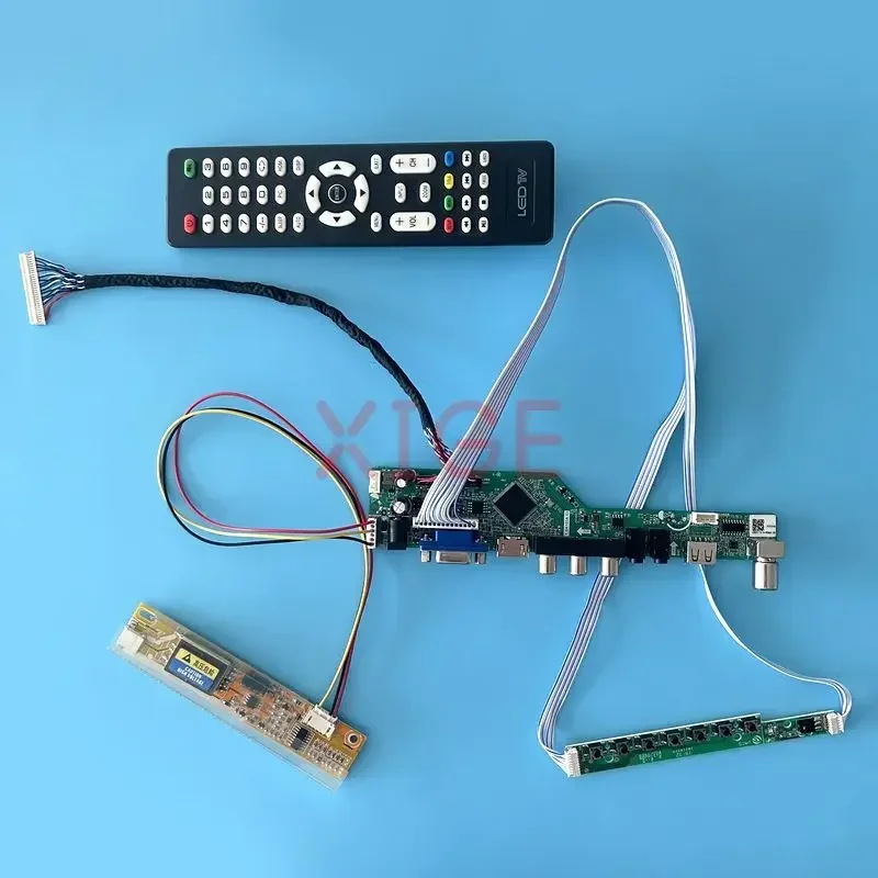 Controller Driver Board Fit LP154WP1 N154C1 N154C2 N154C3 1440*900 30-Pin LVDS TV Analog LCD Matrix Kit AV+HDMI+VGA+IR+USB 1CCFL
Controller Driver Board Fit LP154WP1 N154C1 N154C2 N154C3 1440*900 30-Pin LVDS TV Analog LCD Matrix Kit AV+HDMI+VGA+IR+USB 1CCFL