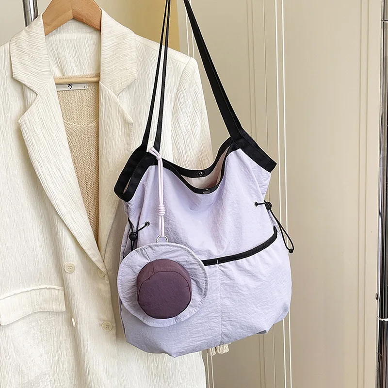 Новая модная сумка на плечо в корейском стиле, женская сумка-тоут для хранения, повседневная универсальная универсальная сумка для поездок на работу, композитная сумка 
Новая модная сумка на плечо в корейском стиле, женская сумка-тоут для хранения, повседневная универсальная универсальная сумка для поездок на работу, композитная сумка