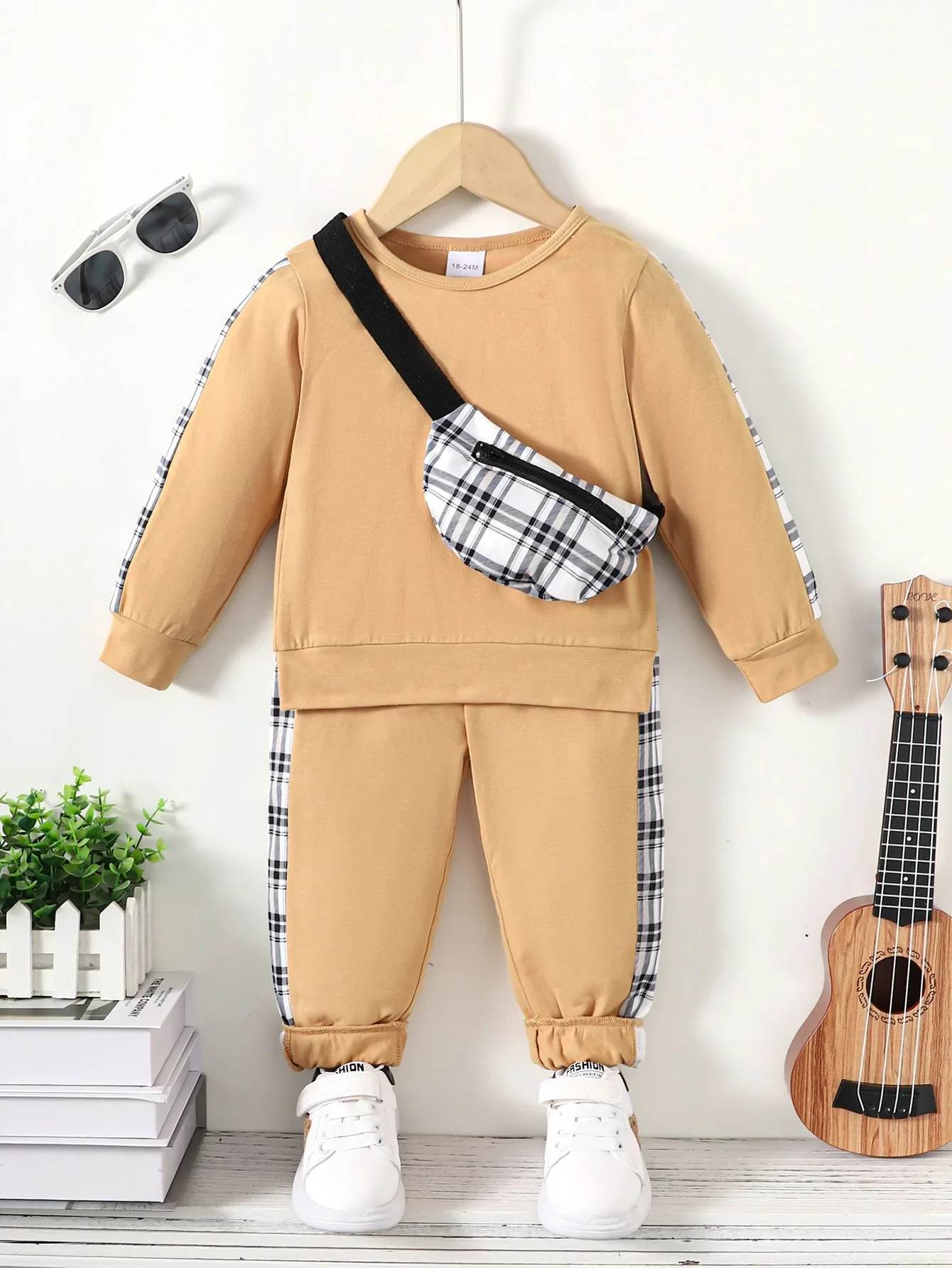 3PCS Kids Boy Clothes Set Solid Color Long Sleeve Top+Pant+Bag Autumn Fashion Travel Casual Outfit For Children Boy 1-6 Years
3PCS Kids Boy Clothes Set Solid Color Long Sleeve Top+Pant+Bag Autumn Fashion Travel Casual Outfit For Children Boy 1-6 Years
