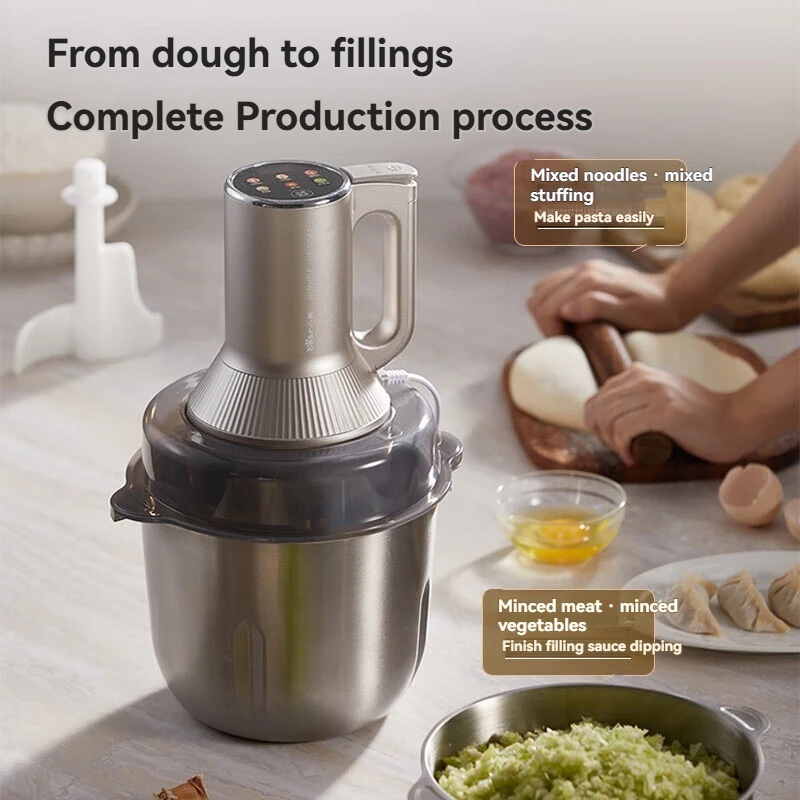 Automatic Electric Meat Grinder, 3.5L Household All-in-One Dough Mixer, Multifunctional Food Processor for Home Kitchen
Automatic Electric Meat Grinder, 3.5L Household All-in-One Dough Mixer, Multifunctional Food Processor for Home Kitchen
