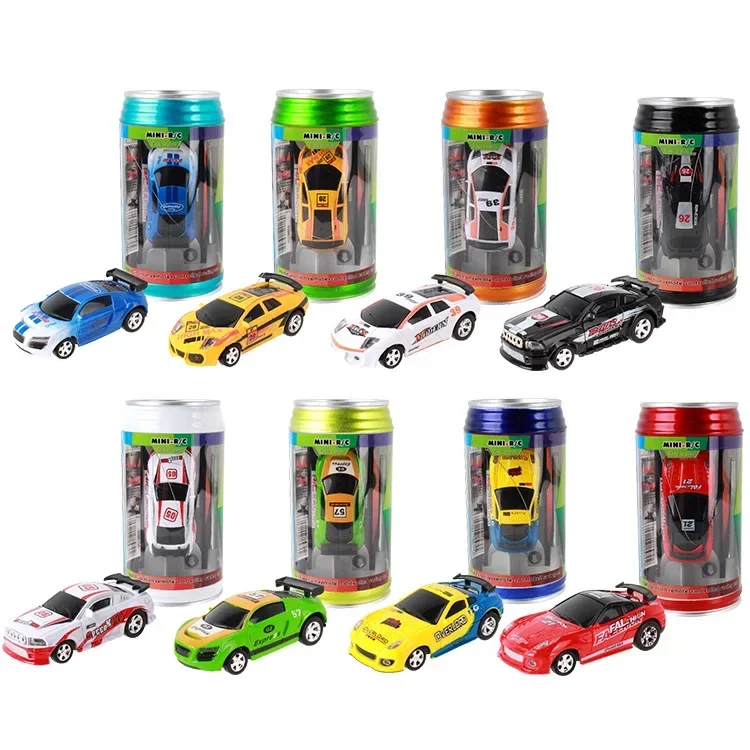 Mini Rechargeable Cola Can Remote Control Car Cans Racing Light Drift Electric Car Model
Mini Rechargeable Cola Can Remote Control Car Cans Racing Light Drift Electric Car Model
