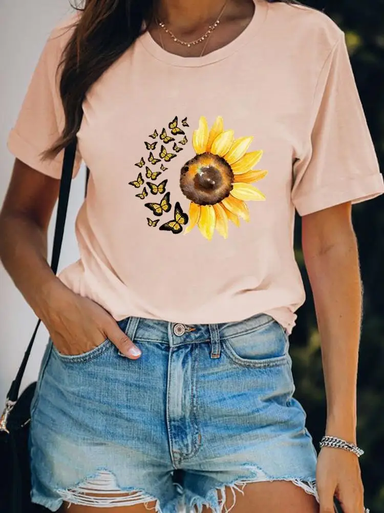 Butterfly Flower Trend Cute Female Short Sleeve T Graphic Tee Clothes Ladies Casual Fashion Clothing Women Print T-shirts
Butterfly Flower Trend Cute Female Short Sleeve T Graphic Tee Clothes Ladies Casual Fashion Clothing Women Print T-shirts