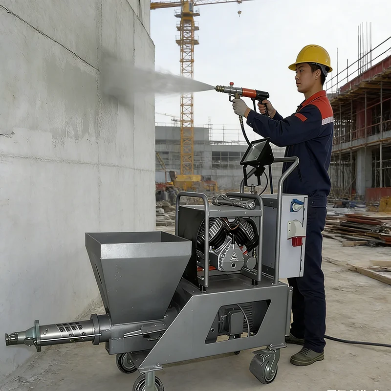 Professional Mortar Sprayer Portable Cement Grout Spraying Machine for Construction & Renovation
Professional Mortar Sprayer Portable Cement Grout Spraying Machine for Construction & Renovation