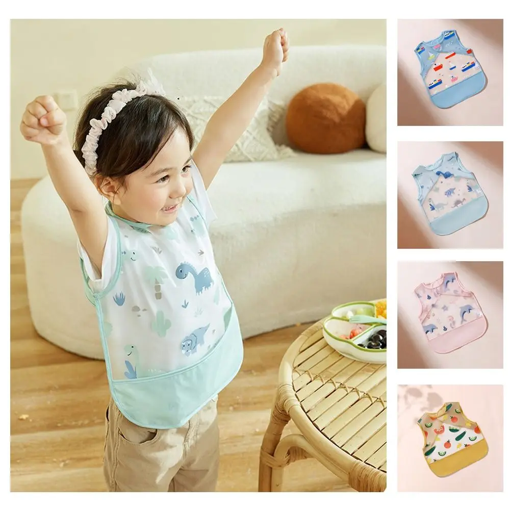 New Cartoon Pattern EVA Baby Bibs Big Pocket Design Dirt Proof Waterproof Baby Bibs Adjustable Baby Apron Eating
New Cartoon Pattern EVA Baby Bibs Big Pocket Design Dirt Proof Waterproof Baby Bibs Adjustable Baby Apron Eating