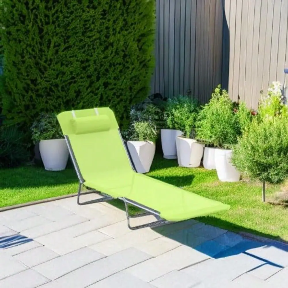 Chaise Lounge Pool Chairs, Outdoor Sun Tanning Chairs With Pillow, Reclining Back, Steel Frame Breathable Mesh For Beach, Yard,
Chaise Lounge Pool Chairs, Outdoor Sun Tanning Chairs With Pillow, Reclining Back, Steel Frame Breathable Mesh For Beach, Yard,
