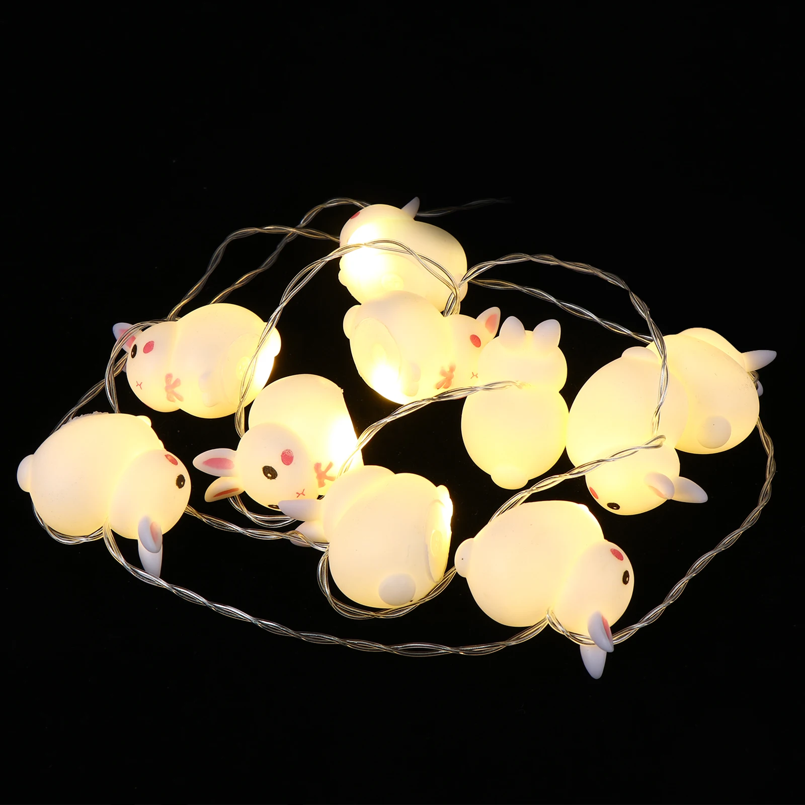 String Rabbit Lamp Easter Hanging Holiday Party Decoration Light Props Bright LED Lights for Home Garden Yard Festive Atmosphere
String Rabbit Lamp Easter Hanging Holiday Party Decoration Light Props Bright LED Lights for Home Garden Yard Festive Atmosphere