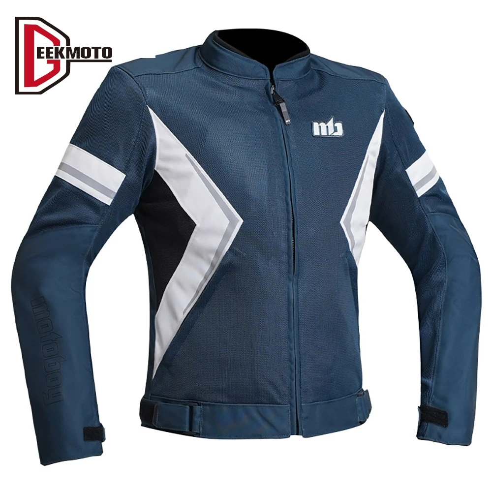 Breathable Motorcycle Jacket Reflective Motorbike Riding Jacket Windproof Anti Fall Motocross Riding Clothes
Breathable Motorcycle Jacket Reflective Motorbike Riding Jacket Windproof Anti Fall Motocross Riding Clothes
