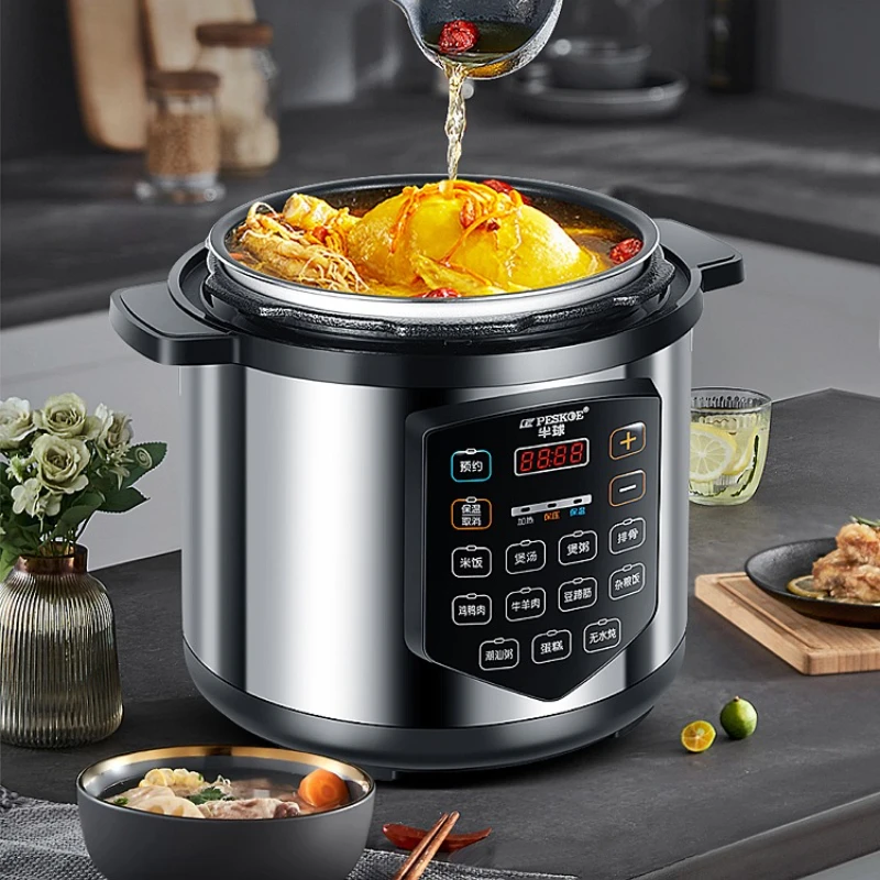 13L Commercial Heavy Duty Pressure Cooker,Restaurant Grade Electric Steamer,Breakfast Buffet Auto Keep Warm Function
13L Commercial Heavy Duty Pressure Cooker,Restaurant Grade Electric Steamer,Breakfast Buffet Auto Keep Warm Function