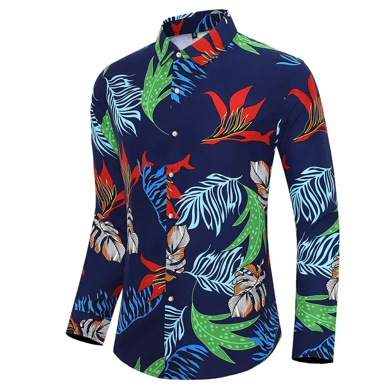 2023 Men's New Casual Men's Autumn Long Sleeve Flower Shirt Fashion Foreign Trade Men's Shirt
2023 Men's New Casual Men's Autumn Long Sleeve Flower Shirt Fashion Foreign Trade Men's Shirt