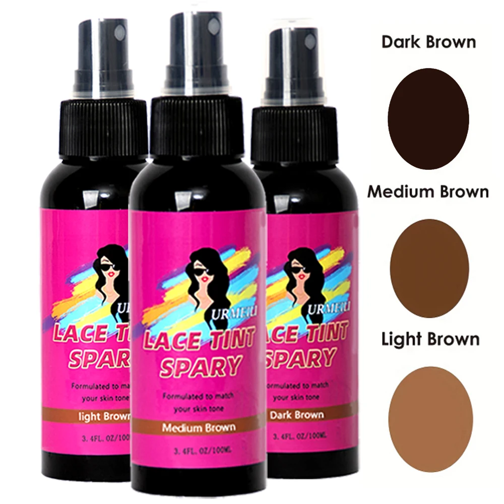 Lace Tint Spray for Wigs Tinted Melting Spray for Lace Grids Quick Drying Wig Knot Concealer 3.38 oz (100ml)
Lace Tint Spray for Wigs Tinted Melting Spray for Lace Grids Quick Drying Wig Knot Concealer 3.38 oz (100ml)
