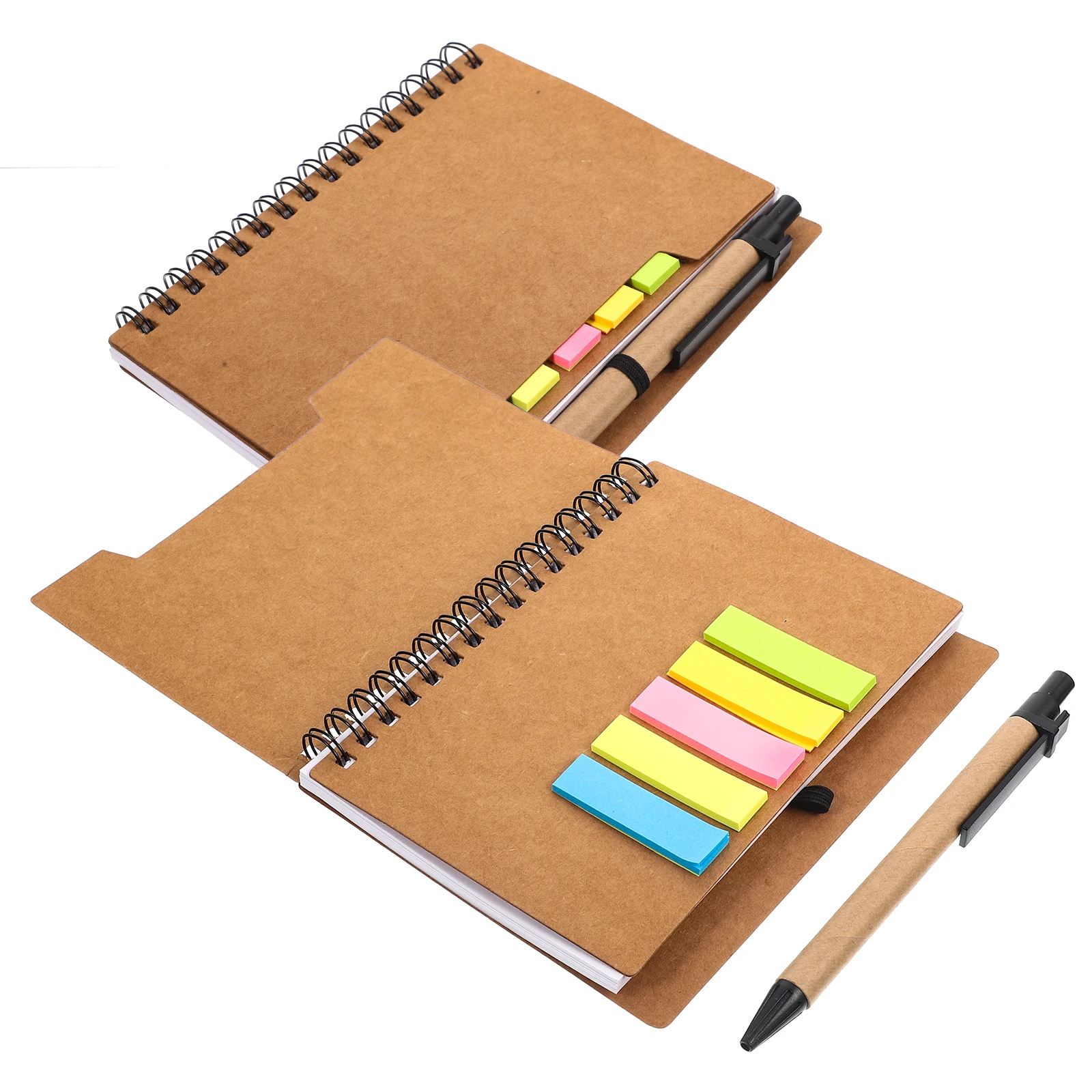 2pcs Notepads Smooth Paper Lightweight Office School Travel Ruled Spiral Coil Notebook Students Planner
2pcs Notepads Smooth Paper Lightweight Office School Travel Ruled Spiral Coil Notebook Students Planner