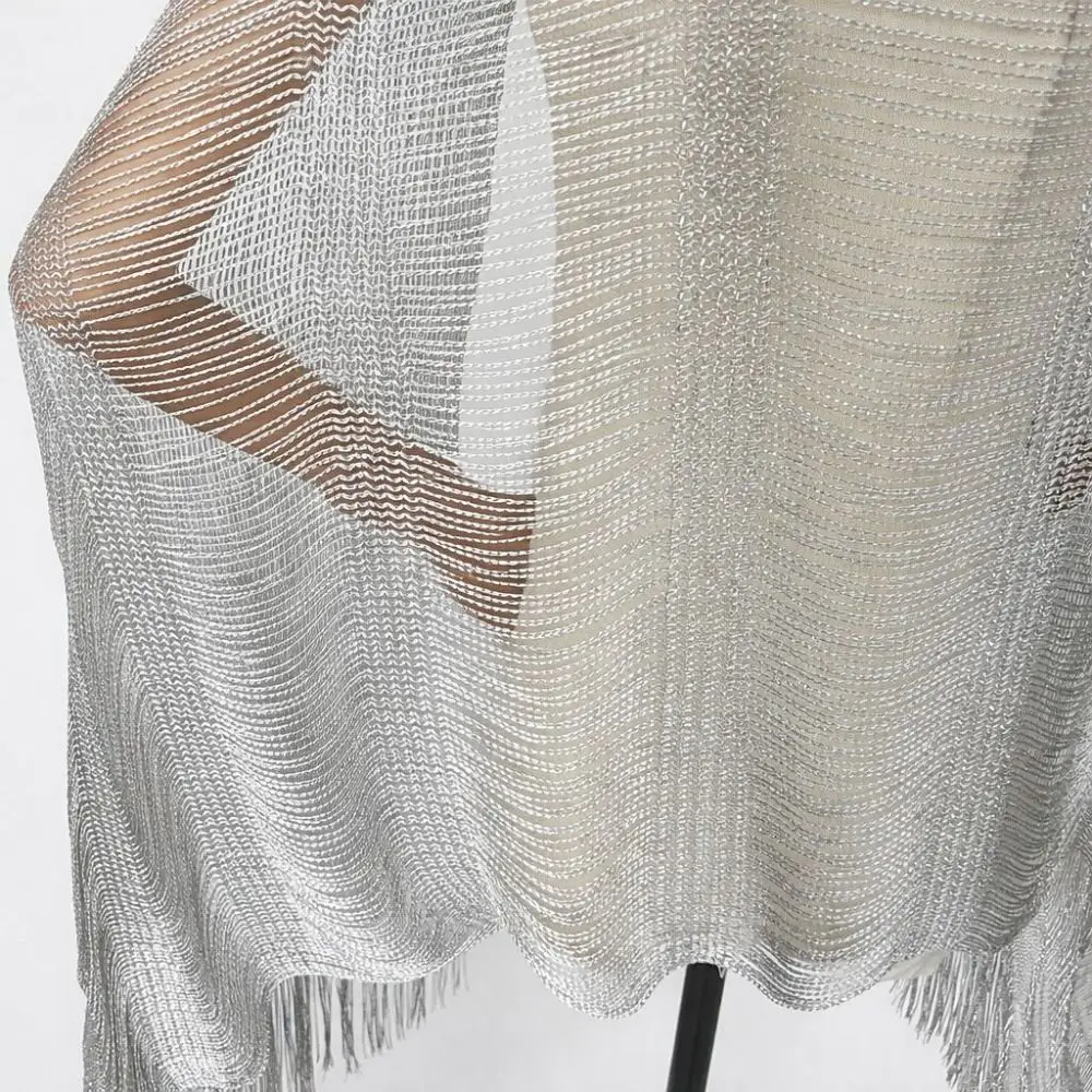 High Quality Hollow out Tassel Shawl Polyester Shinning Silk Shawl tassel Comfortable Sunscreen Cover Evening Dress
High Quality Hollow out Tassel Shawl Polyester Shinning Silk Shawl tassel Comfortable Sunscreen Cover Evening Dress