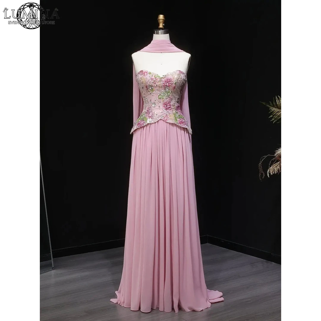 Lumina Custom Made Wedding Dresses and Evening Dresses for Special Occasions Line A Floral Lace Elegant Gala Evening Dress Shawl
Lumina Custom Made Wedding Dresses and Evening Dresses for Special Occasions Line A Floral Lace Elegant Gala Evening Dress Shawl