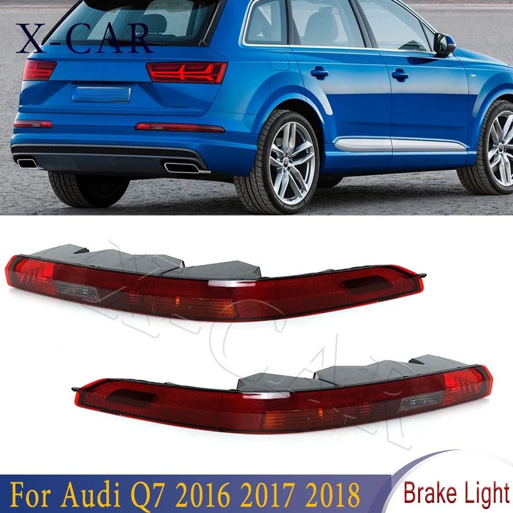 Для Audi Q7 2016 2017 2018 отражатель заднего бампера задний стоп противотуманный тормозной указатель поворота с 4 лампочками
Для Audi Q7 2016 2017 2018 отражатель заднего бампера задний стоп противотуманный тормозной указатель поворота с 4 лампочками