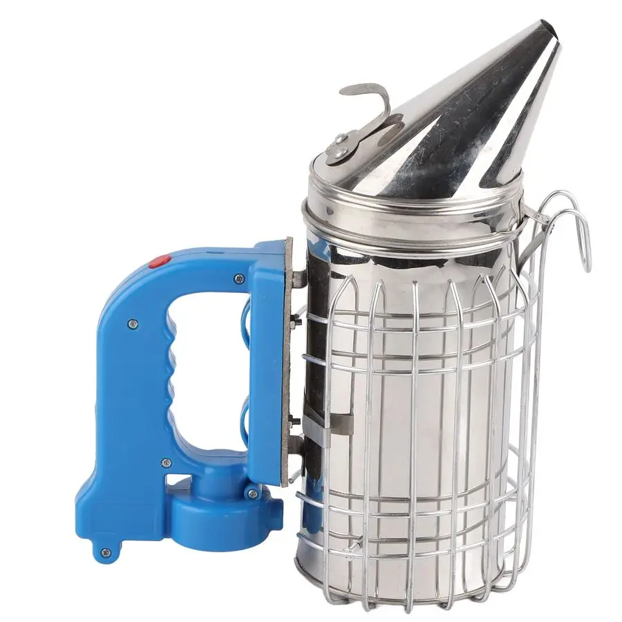 Bee Smoker, Stainless Steel Beekeeping Tool with Heat Cover, MicroUSB Rechargeable, 4 AA Battery Powered
Bee Smoker, Stainless Steel Beekeeping Tool with Heat Cover, MicroUSB Rechargeable, 4 AA Battery Powered