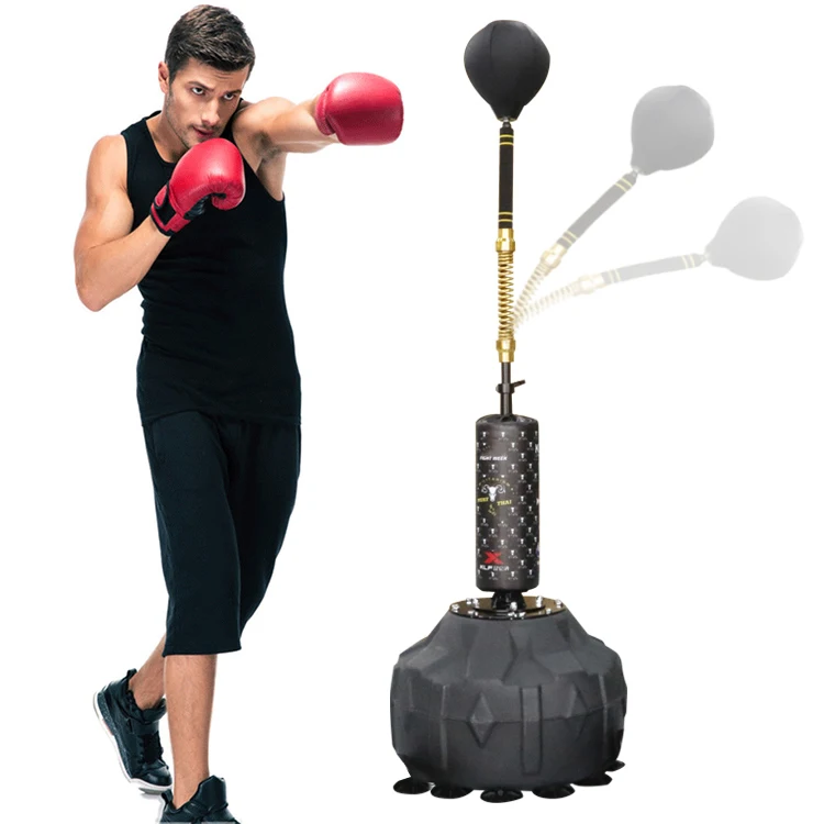 New Upgrade Boxing Training Equipment Spring Punching Bag Sand Bag Reflex Speed Boxing Bag Stand
New Upgrade Boxing Training Equipment Spring Punching Bag Sand Bag Reflex Speed Boxing Bag Stand