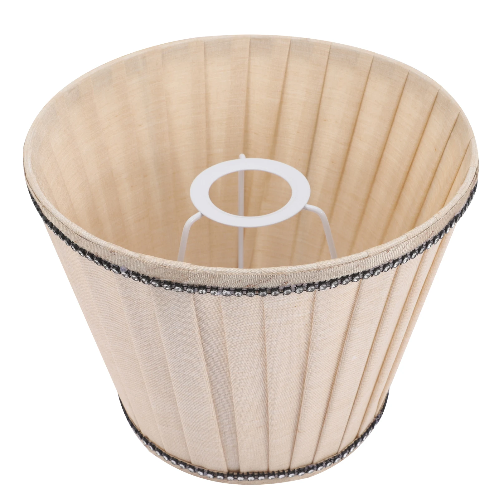 Cloth Lampshade Fabric Shades for Table Desk Lamps Khaki Pleated Floor Glass Elegant Decorative Sturdy Soft Light Bedside
Cloth Lampshade Fabric Shades for Table Desk Lamps Khaki Pleated Floor Glass Elegant Decorative Sturdy Soft Light Bedside