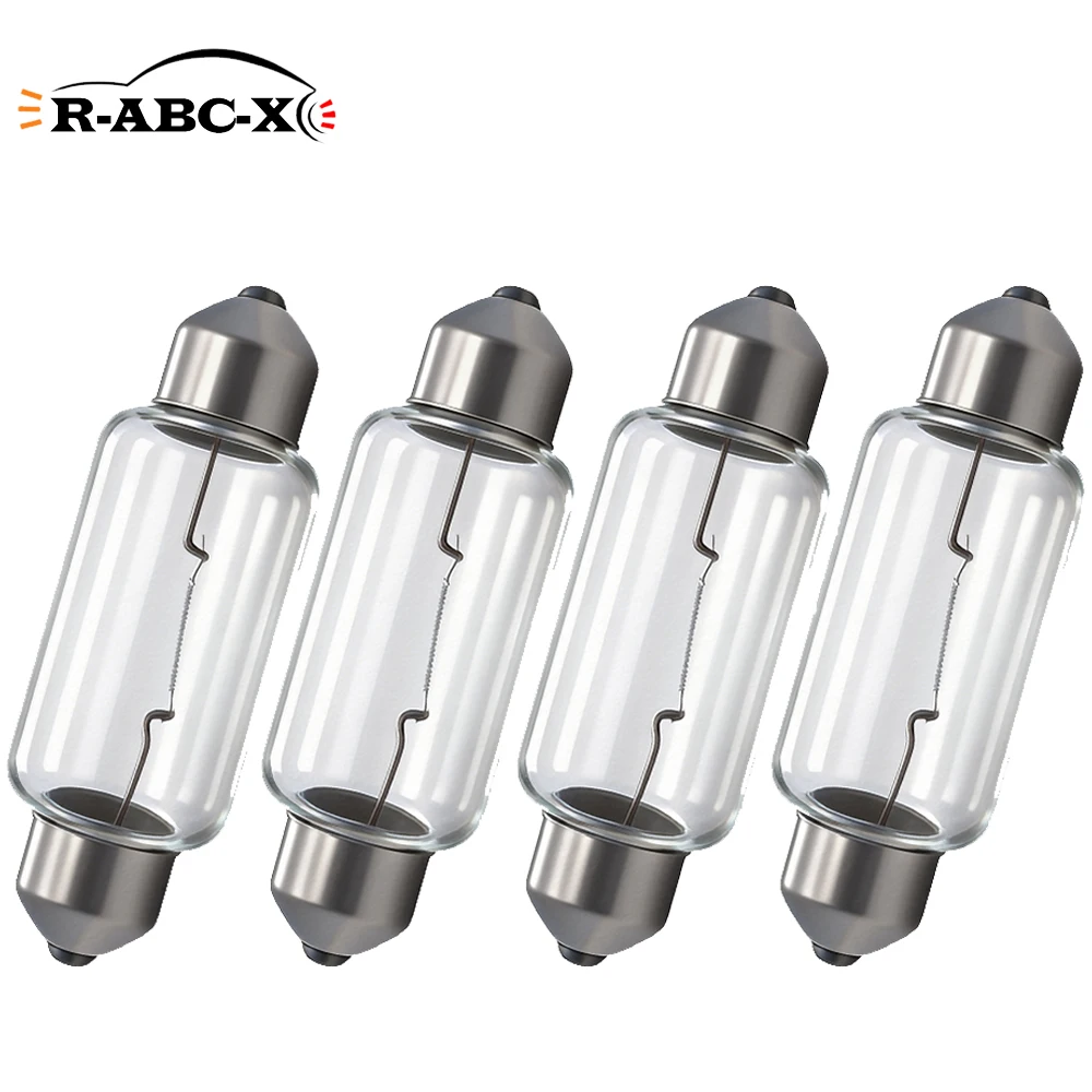 C5W C10W 44MM Festoon Bulb 6V 15W Warm White Interior Dome Reading Trunk Lamp Waterproof 4PCS Signal Light for Original Halogen
C5W C10W 44MM Festoon Bulb 6V 15W Warm White Interior Dome Reading Trunk Lamp Waterproof 4PCS Signal Light for Original Halogen