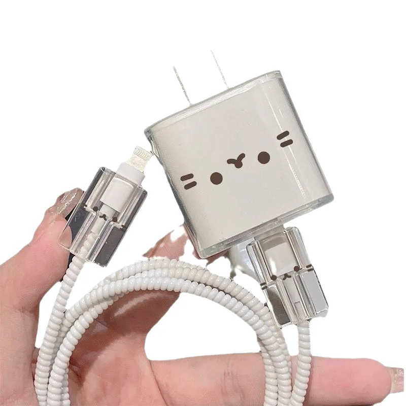 5Pcs Miffy Cartoon Protective Covers for Charging Cable & 20W Charger Plug Anti‑Break Cable Saver Sleeves
5Pcs Miffy Cartoon Protective Covers for Charging Cable & 20W Charger Plug Anti‑Break Cable Saver Sleeves