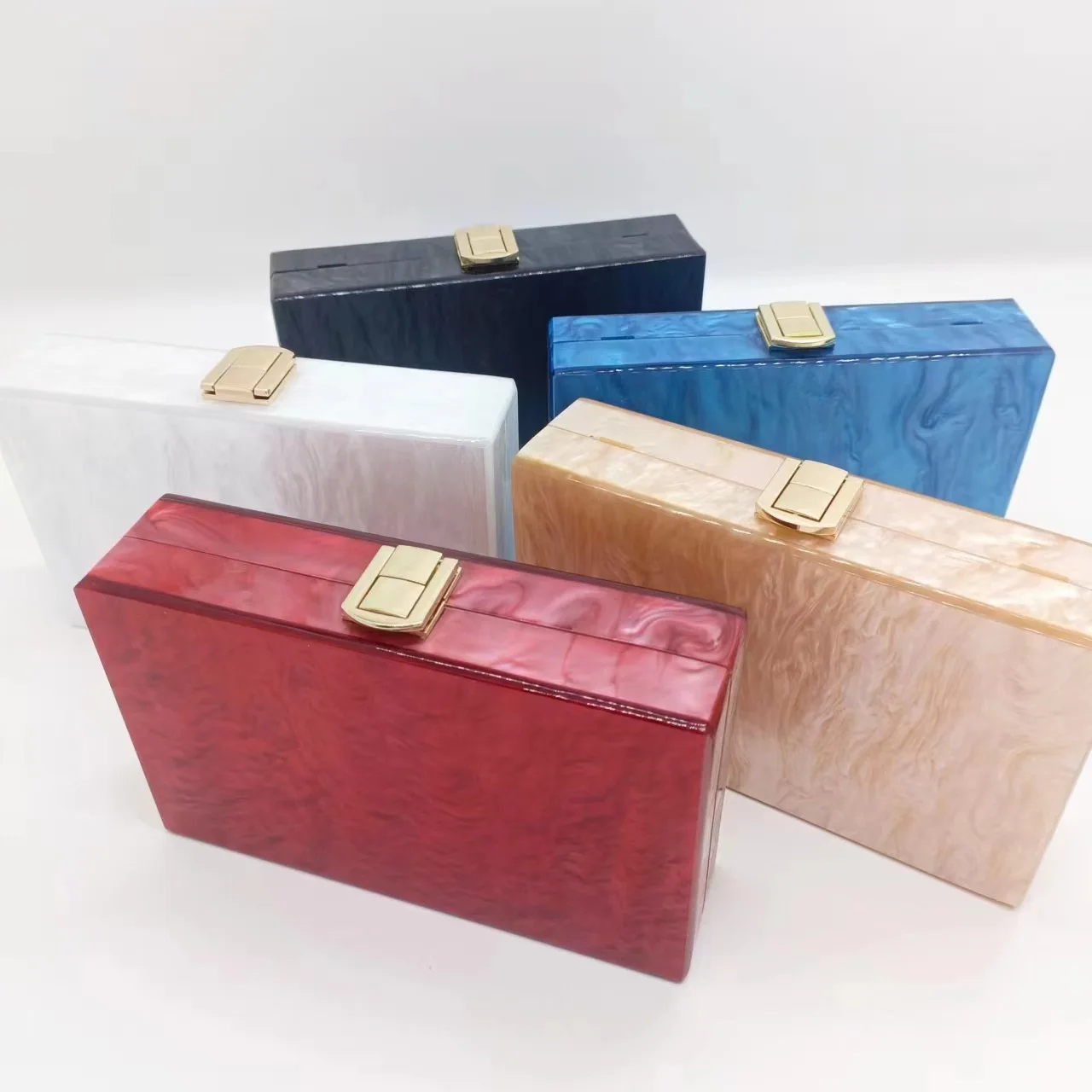 New Style Pearlized Small Square Acrylic Evening Handbag Clutch Party Bag Shoulder Crossbody Chain Bag
New Style Pearlized Small Square Acrylic Evening Handbag Clutch Party Bag Shoulder Crossbody Chain Bag