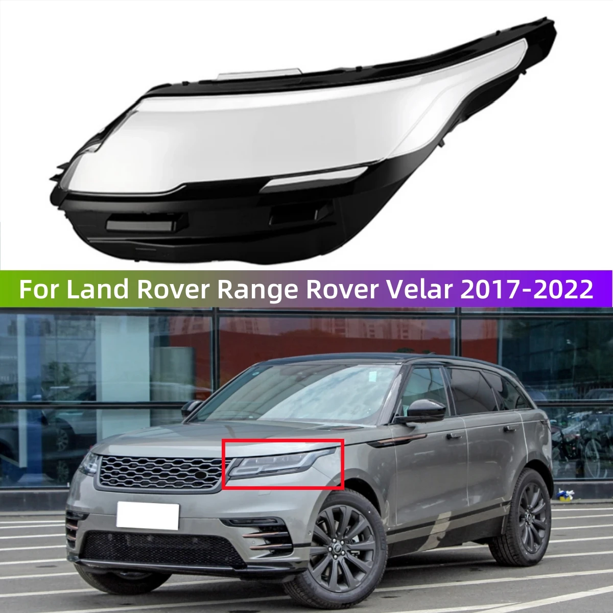 For Land Rover Range Rover Velar 2017 2018 2019 2020 2021 2022 Cars Transparent PC Material Front Headlight Shell
For Land Rover Range Rover Velar 2017 2018 2019 2020 2021 2022 Cars Transparent PC Material Front Headlight Shell