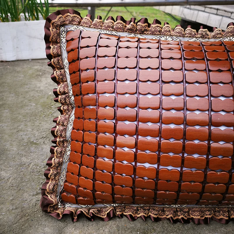 Cool Bamboo Pillowcase Summer Sofa Cool Mahjong Mat Head Pillow Cover Single Person Student Use Fibre Fabric from Hunan
Cool Bamboo Pillowcase Summer Sofa Cool Mahjong Mat Head Pillow Cover Single Person Student Use Fibre Fabric from Hunan