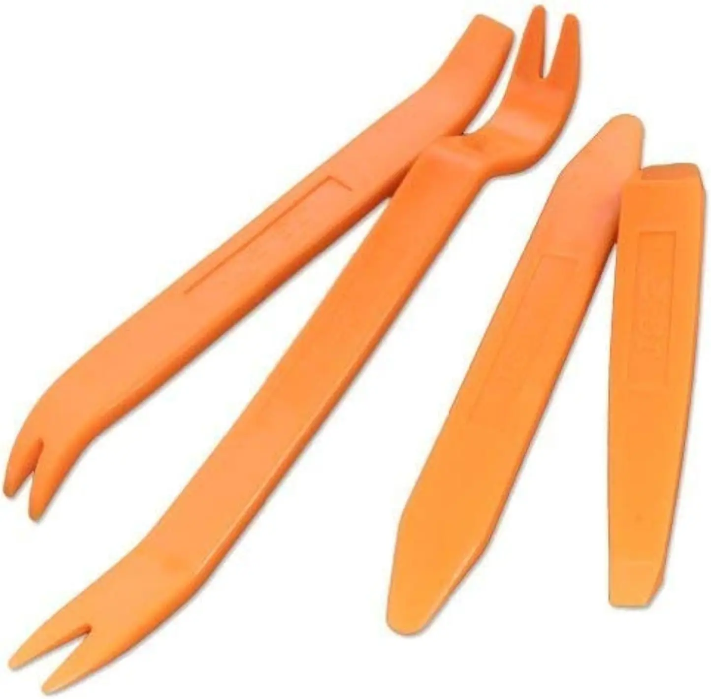 4Pcs Auto Door Clip Panel Trim Removal Tool Kit, Thick Plastic Car Dash Radio Installer Pry Tool with Box
4Pcs Auto Door Clip Panel Trim Removal Tool Kit, Thick Plastic Car Dash Radio Installer Pry Tool with Box