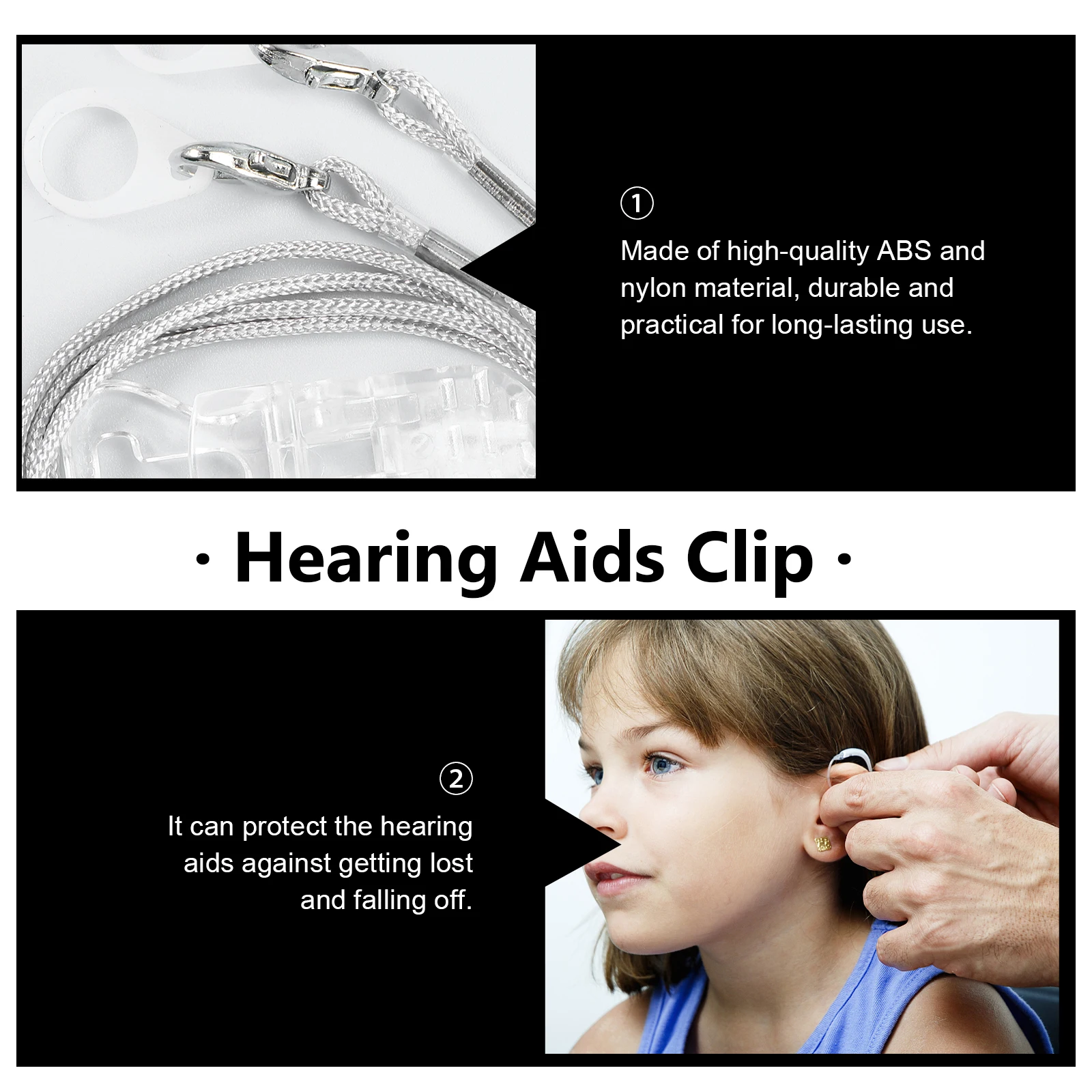 Anti lost Lanyard for Hearing Aids Clip Seniors BTE Rope Durable Nylon Portable Protector Hanging Deaf Aid Storage Carry Case
Anti lost Lanyard for Hearing Aids Clip Seniors BTE Rope Durable Nylon Portable Protector Hanging Deaf Aid Storage Carry Case