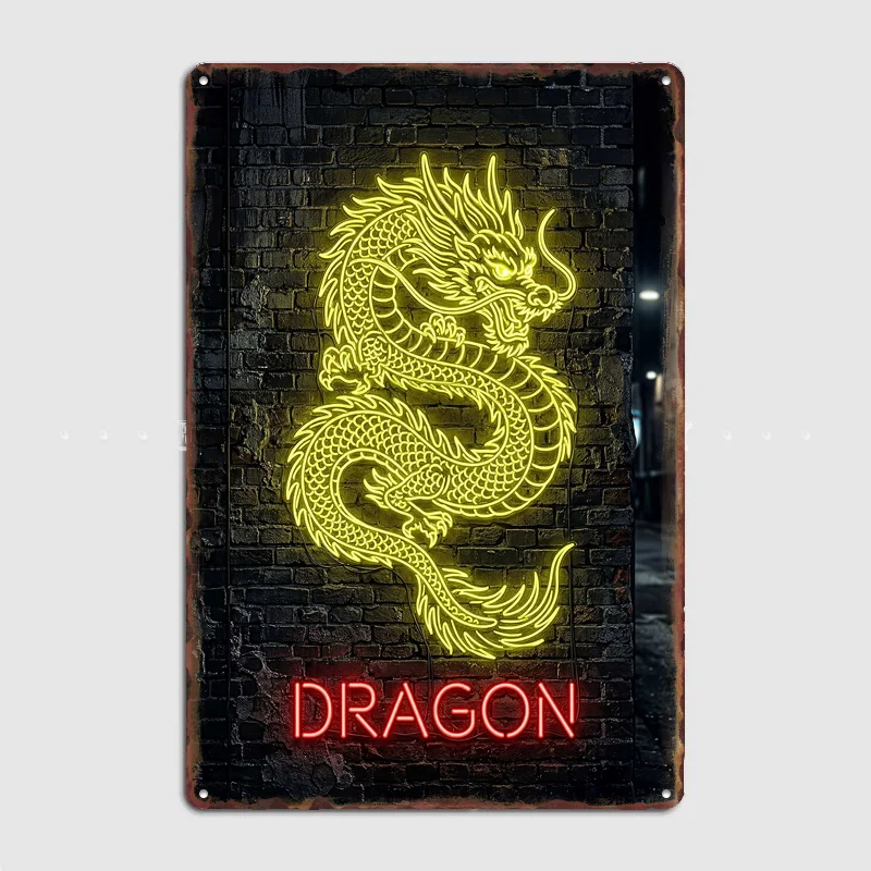 Neon Dragon and Dragon Sign Vintage Poster Metal Sign Custom Bedroom Room Decoration Home Decor Posters Indoor Wall Decoration
Neon Dragon and Dragon Sign Vintage Poster Metal Sign Custom Bedroom Room Decoration Home Decor Posters Indoor Wall Decoration