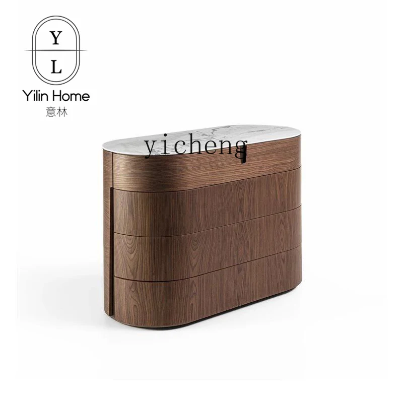 XL restaurant black walnut side cabinet combination, light luxury locker chest
XL restaurant black walnut side cabinet combination, light luxury locker chest