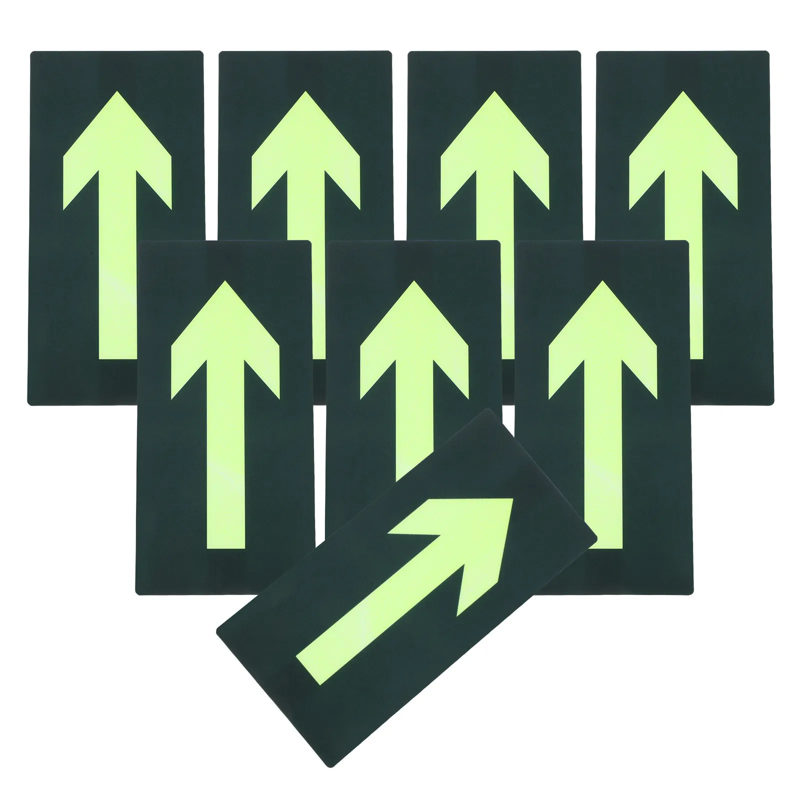 8Pcs Waterproof Glow in The Dark Exit Arrow Stickers Self Adhesive Fire Evacuation Emergency Safety Signs for Supermarkets Malls
8Pcs Waterproof Glow in The Dark Exit Arrow Stickers Self Adhesive Fire Evacuation Emergency Safety Signs for Supermarkets Malls