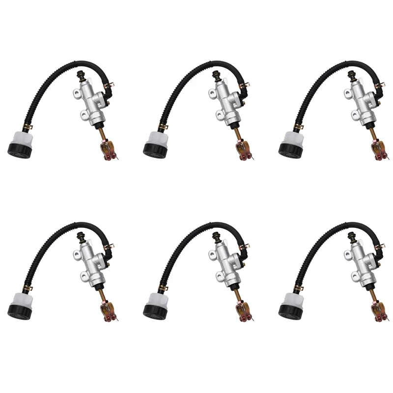 6X Motorcycle Universal Foot Brake Hydraulic Pump For Suzuki Kawasaki Honda Yamaha Rear Brake Master Cylinder Pump
6X Motorcycle Universal Foot Brake Hydraulic Pump For Suzuki Kawasaki Honda Yamaha Rear Brake Master Cylinder Pump